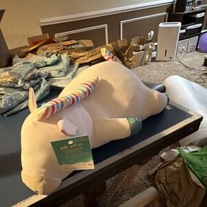 Pillowfort Soothing Weighted Rainbow Horse Pillow 3 lbs 20x11 new!